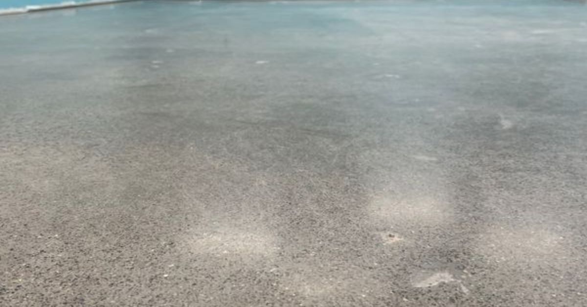 concrete floor being prepped to be polished - Innovative Garage Flooring polished concrete