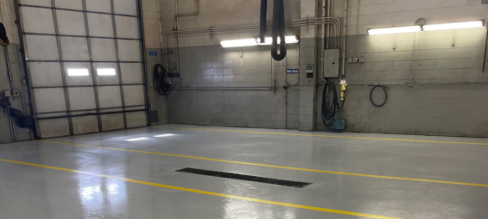 close up of flooring - Innovative Garage Flooring epoxy flooring for industrial and manufacturing facilities