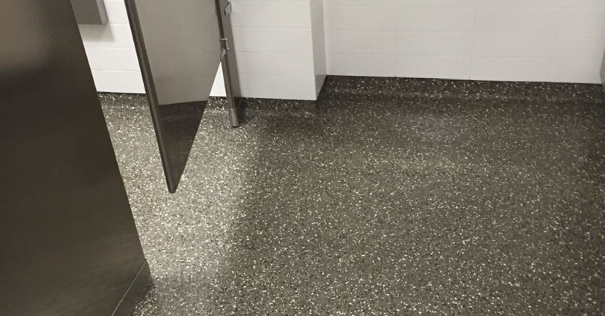 epoxy flooring restroom stall - Innovative Garage Flooring epoxy flooring