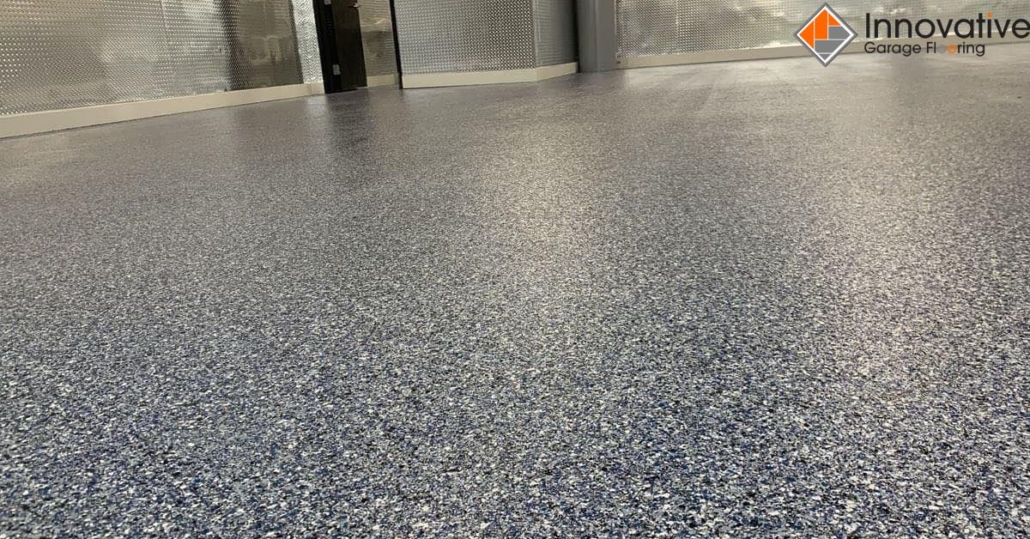 close up of epoxy flooring in a commercial space- Innovative Garage Flooring epoxy flooring